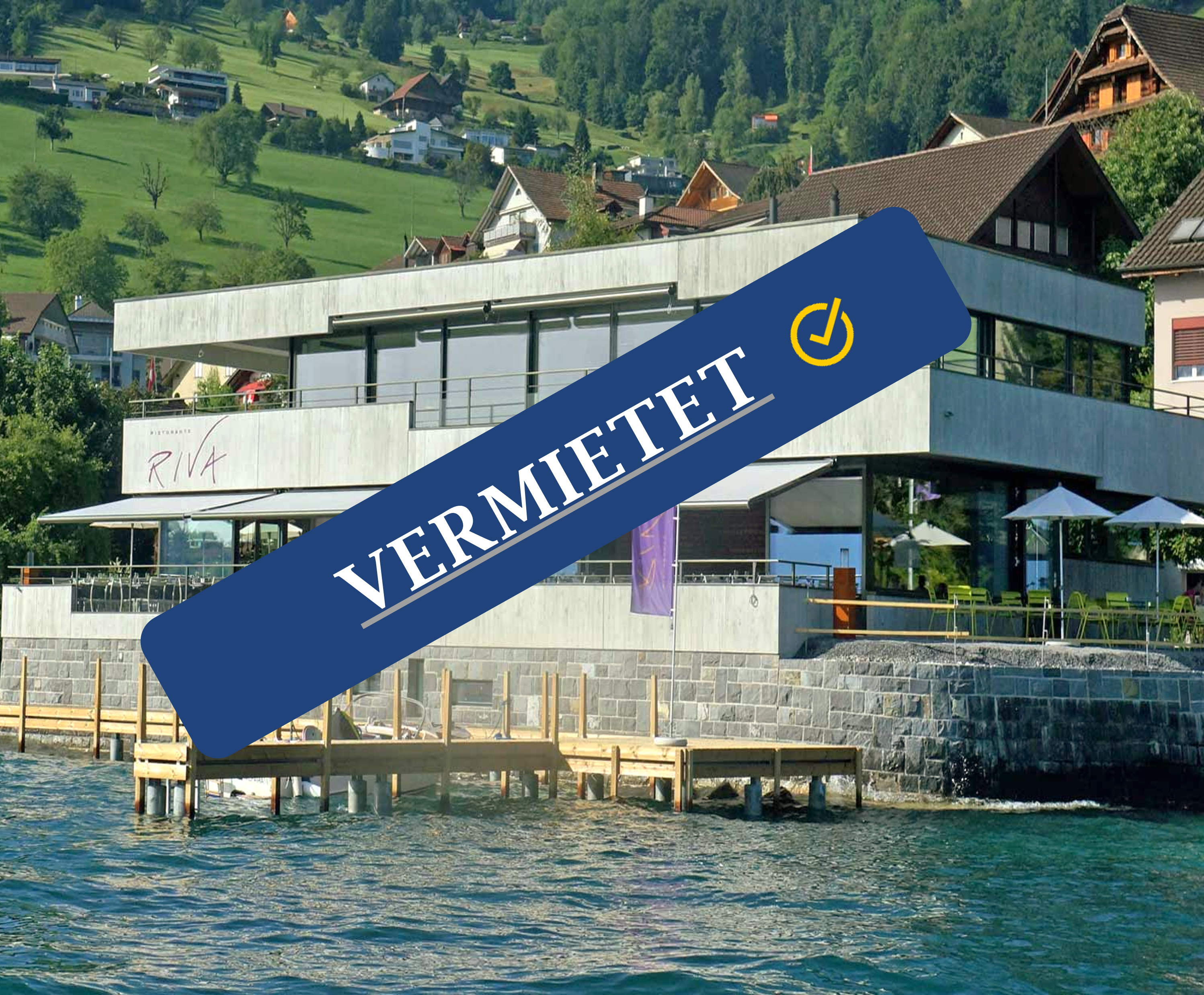 Vermietung: Restaurant Riva am See Weggis