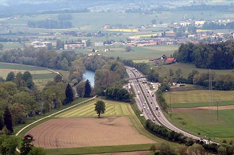 Luzern, motorway service station